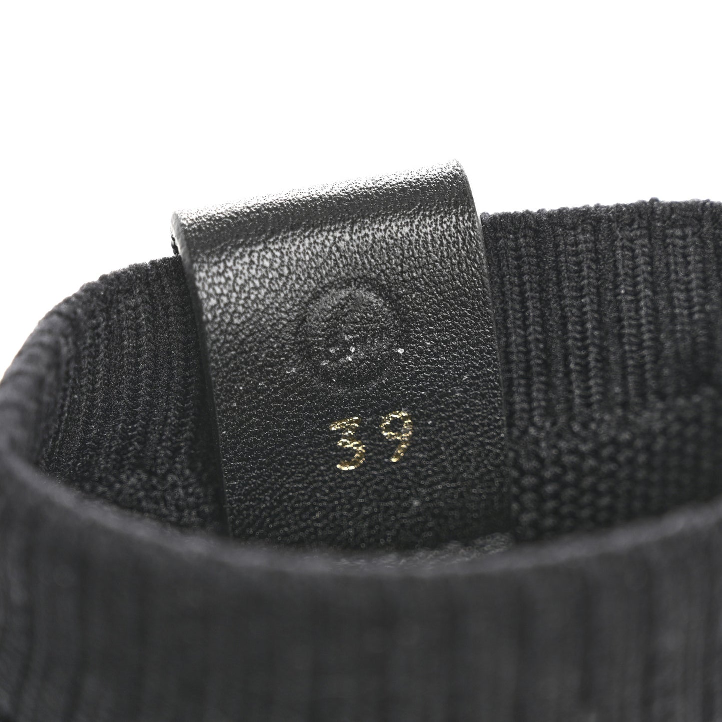 Stretch Fabric Run 55 Sneaker Boots 39 Black