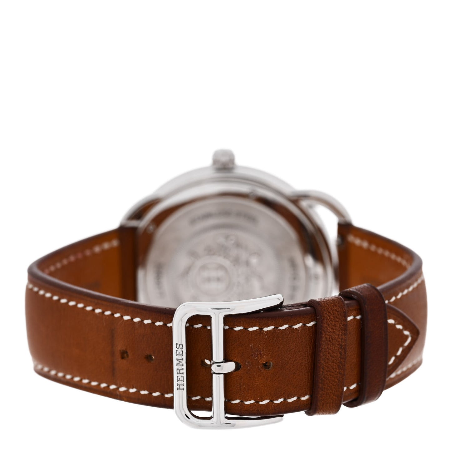 Stainless Steel Barenia 40mm Arceau Quartz Watch Fauve