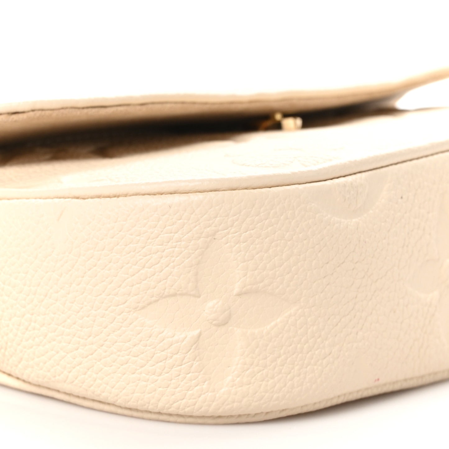 Empreinte Monogram Giant Ivy Wallet On Chain Cream