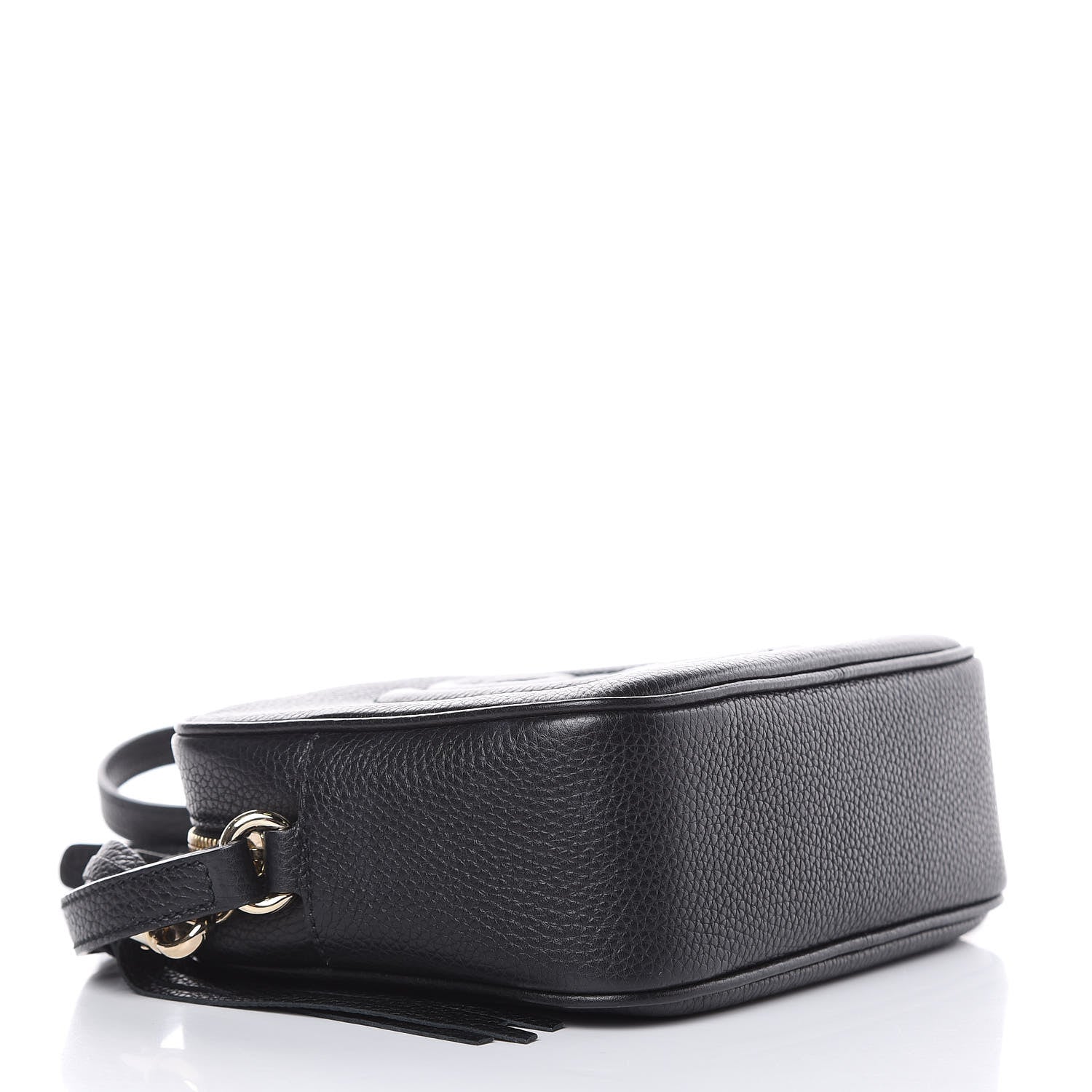 Gucci Pebbled Calfskin Small Soho Disco Bag Black 4 of 9