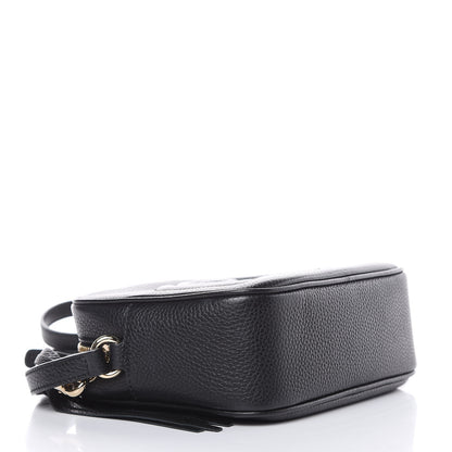 Gucci Pebbled Calfskin Small Soho Disco Bag Black 4 of 9