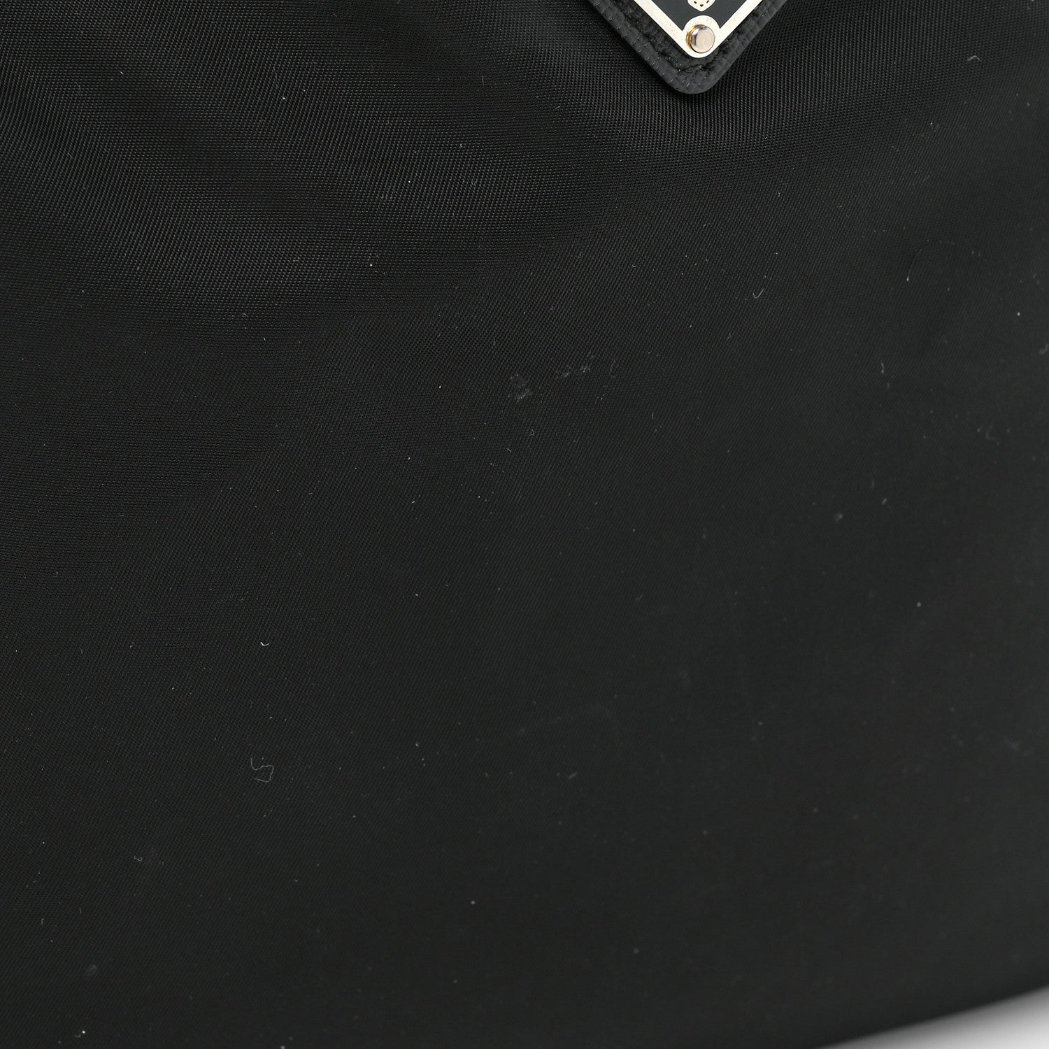Prada Nylon Vela Flat Messenger Bag Black 10 of 10