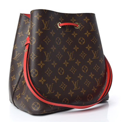 Louis Vuitton Monogram Neonoe MM Coquelicot 3 of 13