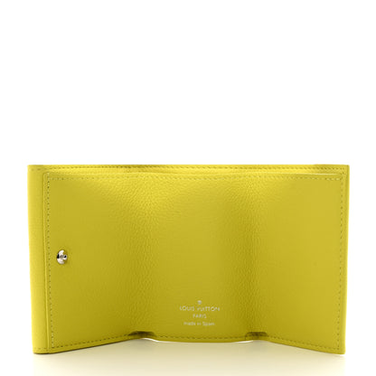 Louis Vuitton Soft Calfskin My LockMe Compact Wallet Pistache 5 of 8