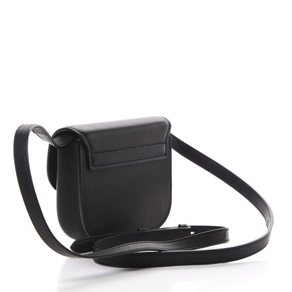 Saint Laurent Smooth Calfskin Mini Classic Monogram Kaia Satchel Black 3 of 16