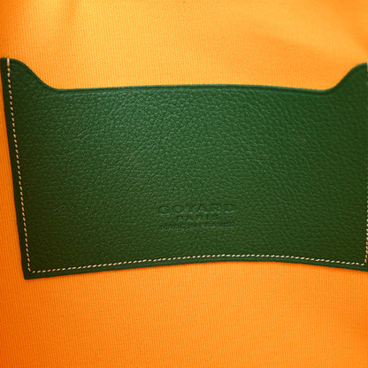 Goyard Goyardine Senat Pochette MM Green 6 of 7