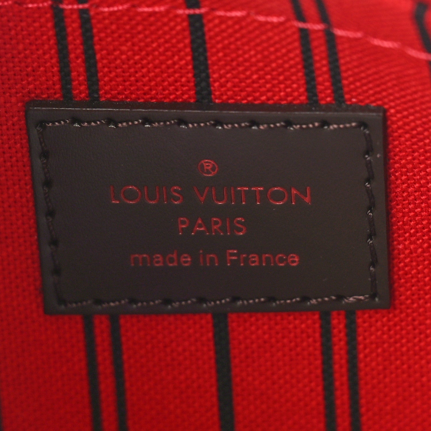 Louis Vuitton Damier Ebene Neverfull PM Pochette 6 of 8