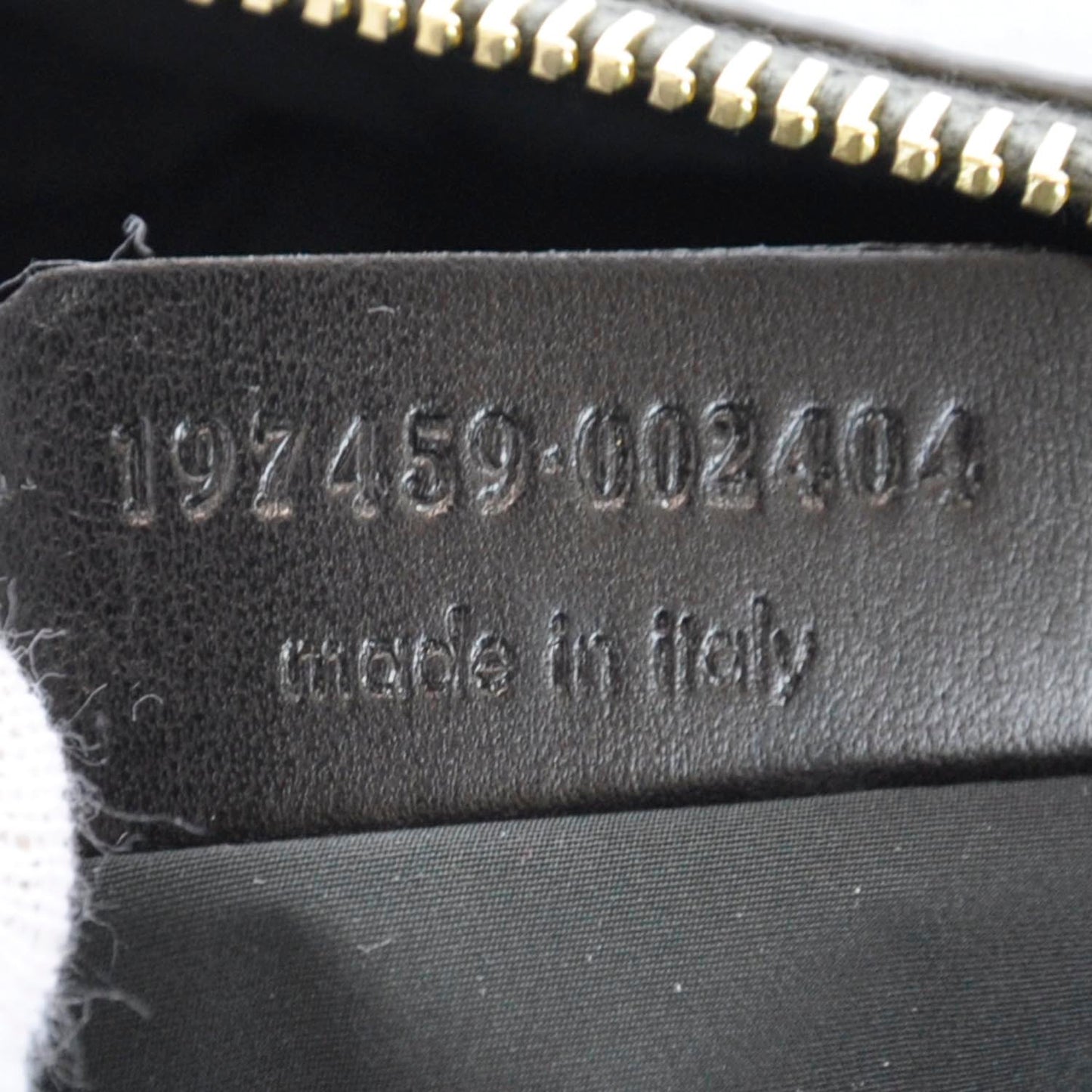 Leather Y-Mail Mini Bag Metallic