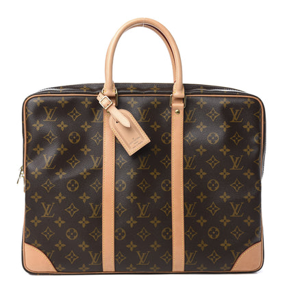 Louis Vuitton Monogram Porte-Documents Voyage Briefcase 1 of 10
