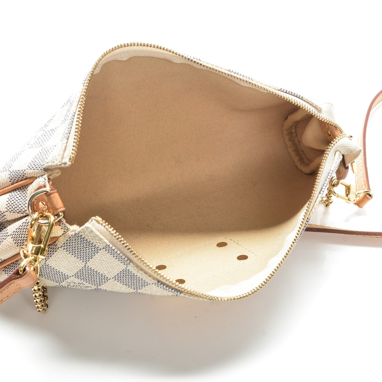 Louis Vuitton Damier Azur Eva Clutch 7 of 9