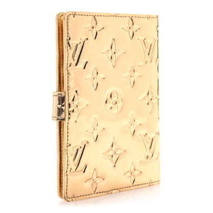 Louis Vuitton Monogram Miroir Small Ring Agenda Gold 3 of 6