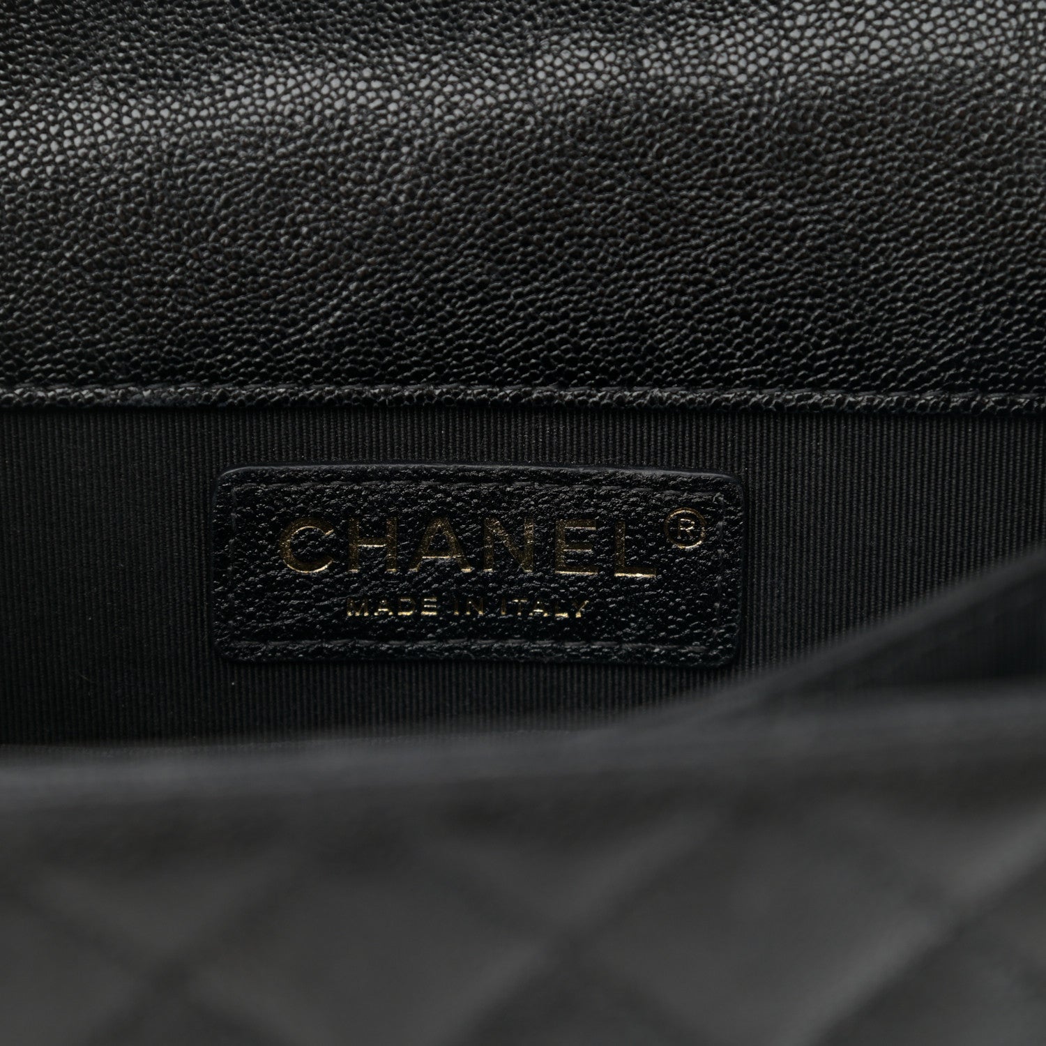 Chanel Caviar Quilted North South Boy Flap Black 6 of 12