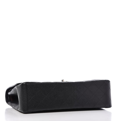 Chanel Caviar Quilted Maxi Double Flap Black 4 of 10