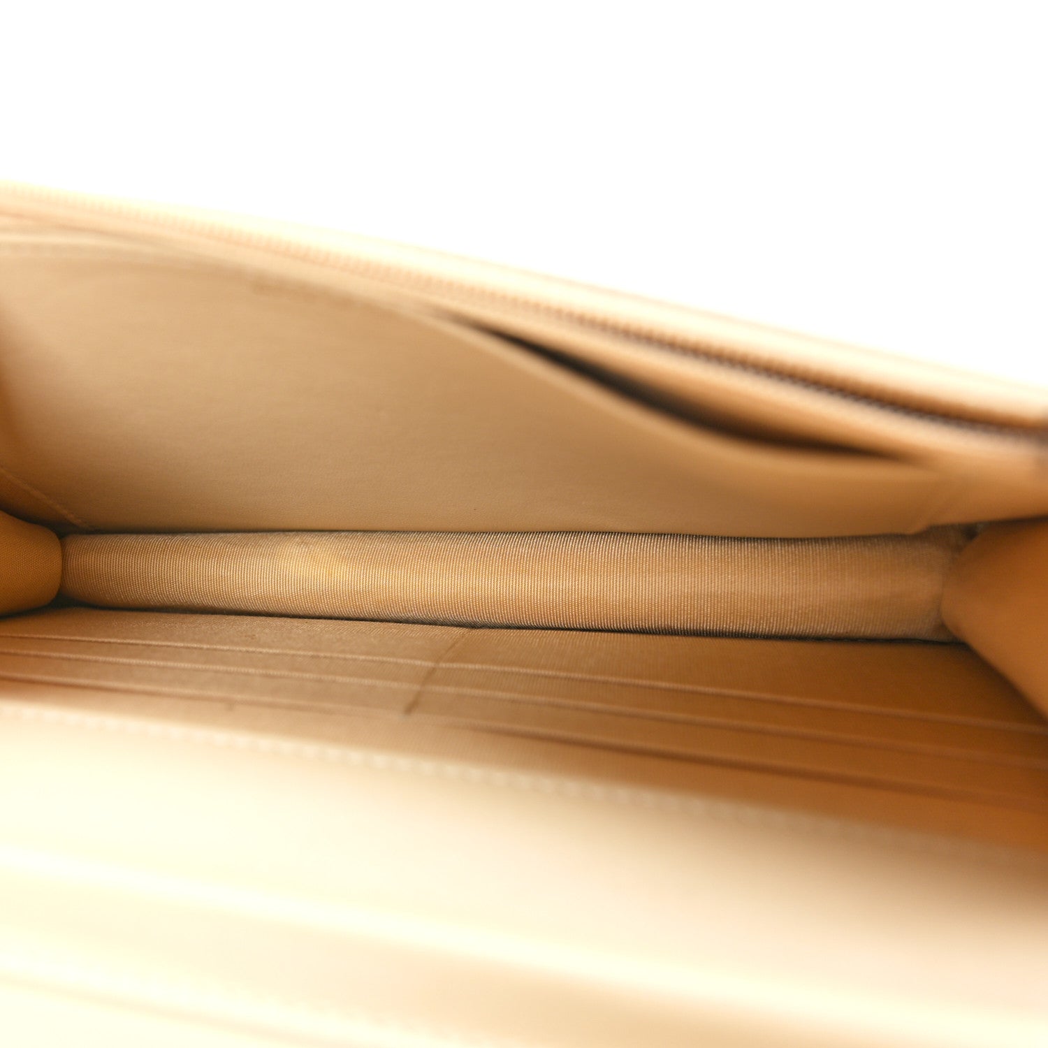 Chanel Tweed Shearling Quilted Chanel Wallet On Chain WOC Beige Black 5 of 10