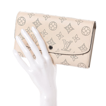 Louis Vuitton Mahina Iris Wallet NM Ivory 2 of 10