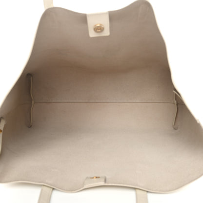 Saint Laurent Calfskin Large Shopping Tote Porcellana 6 of 19