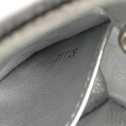 Louis Vuitton Lizard Mini Capucines Argento 8 of 16