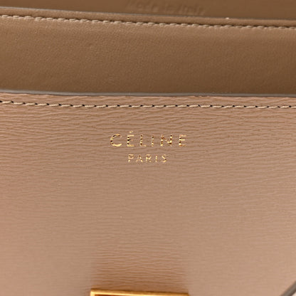Celine Liege Calfskin Medium Classic Box Flap Bag Taupe 6 of 10