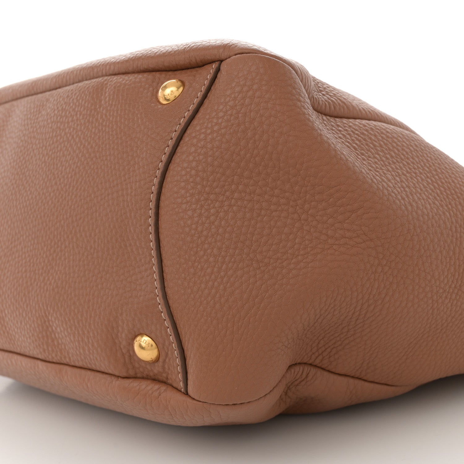 Prada Vitello Daino Side Pocket Hobo Cuoio 9 of 10