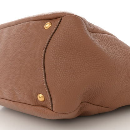 Prada Vitello Daino Side Pocket Hobo Cuoio 9 of 10