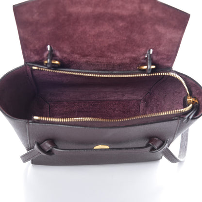 Celine Grained Calfskin Nano Belt Bag Brown 5 of 7
