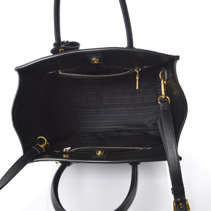Prada Soft Calfskin Tote Black 5 of 7