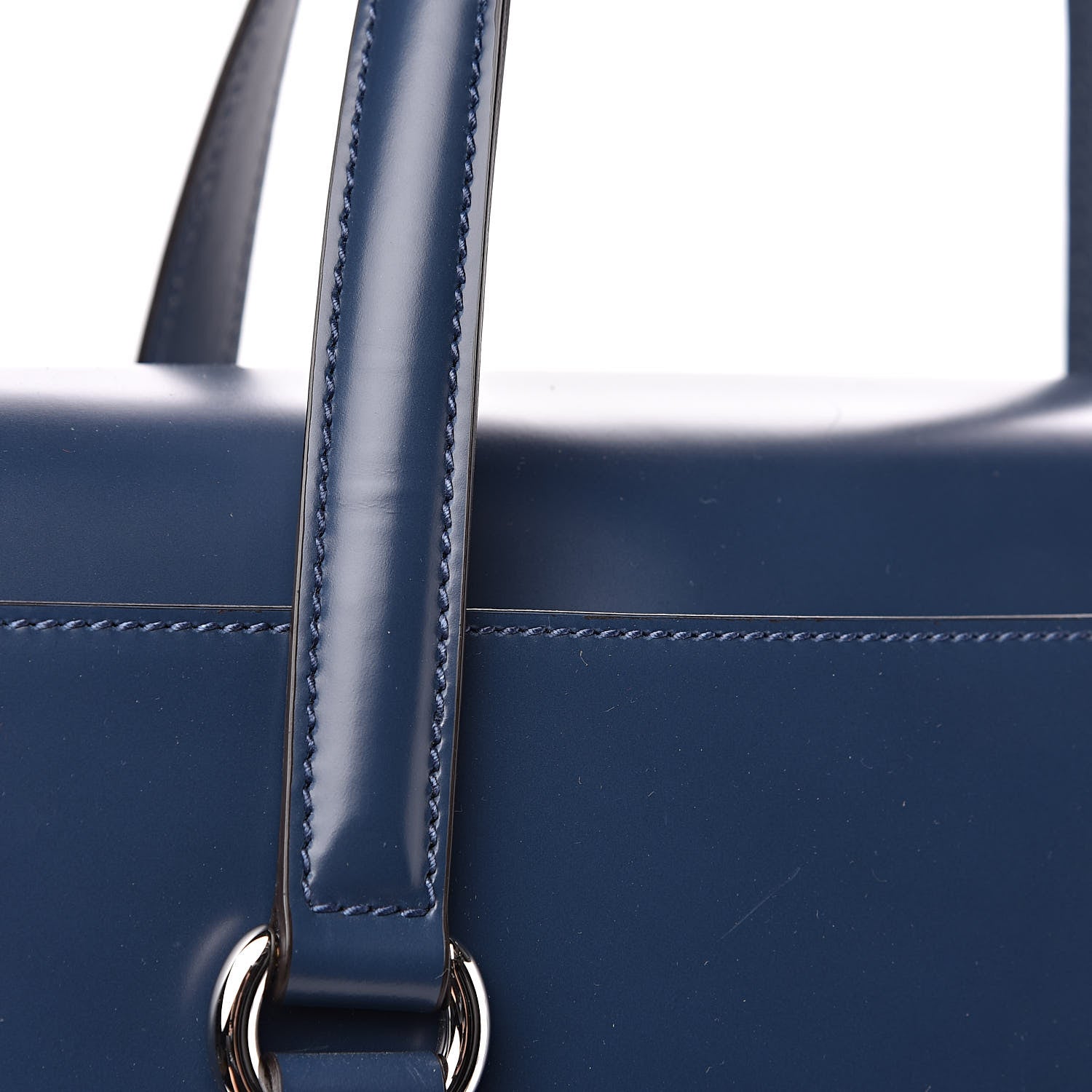 Gucci Regent Calfskin Large Lady Lock Satchel Caspian 10 of 12