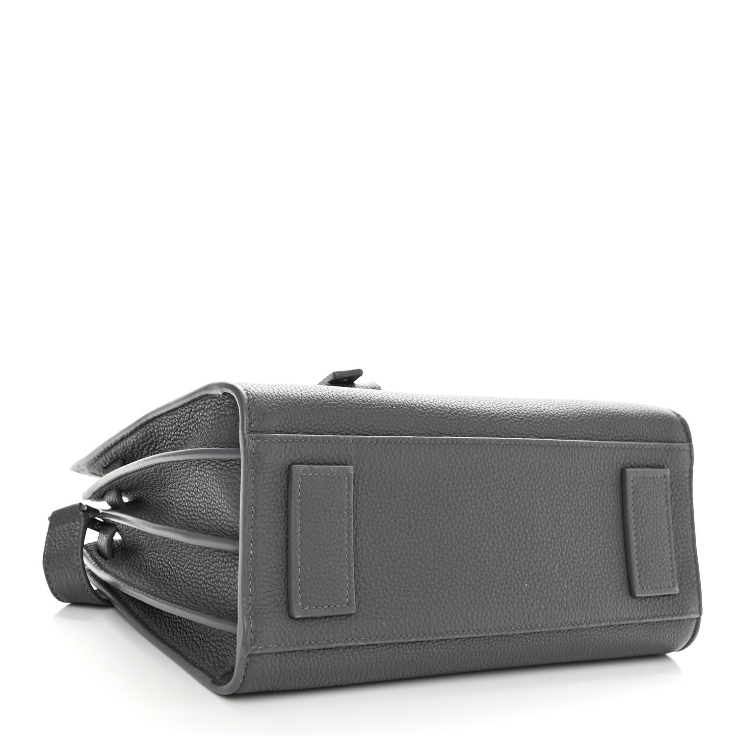Saint Laurent Grained Calfskin Baby Sac De Jour Souple Storm 4 of 10