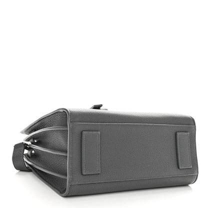 Saint Laurent Grained Calfskin Baby Sac De Jour Souple Storm 4 of 10