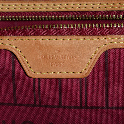 Louis Vuitton Monogram Neverfull MM Fuchsia 7 of 8