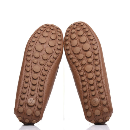 Louis Vuitton Empreinte Gloria Loafers 39.5 Cognac 6 of 10