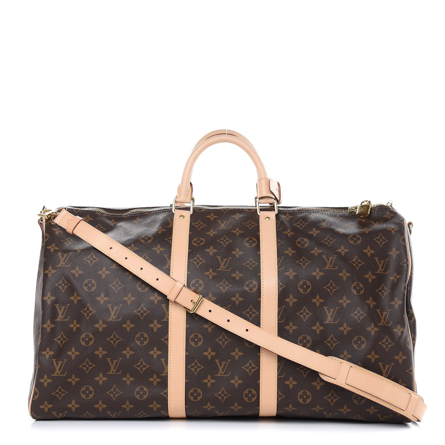 Louis Vuitton Monogram Keepall Bandouliere 55 1 of 13