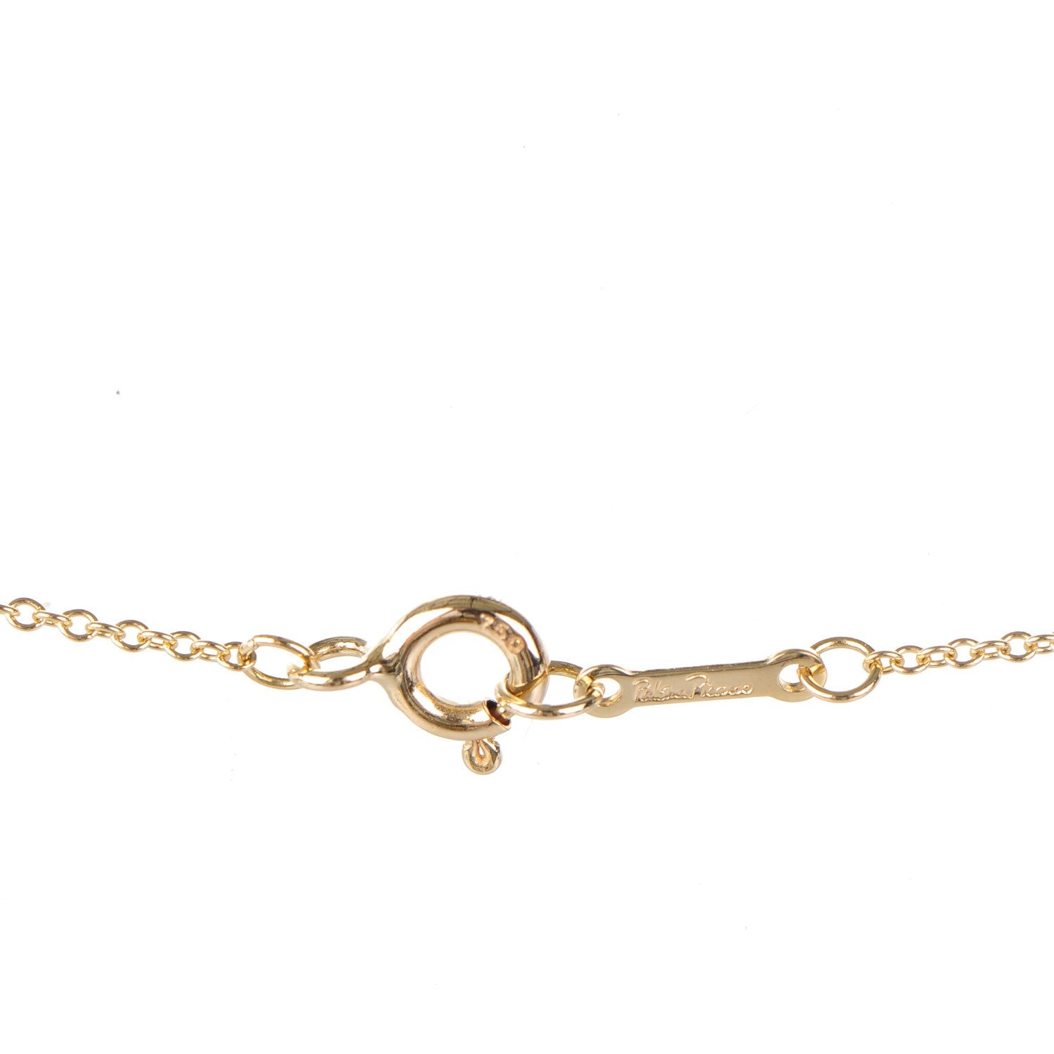 Tiffany 18K Yellow Gold Paloma Picasso X Pendant Necklace 4 of 6