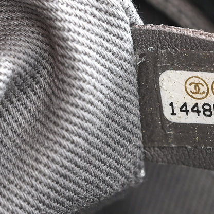 Chanel Iridescent Calfskin Glint Flap Black 7 of 12