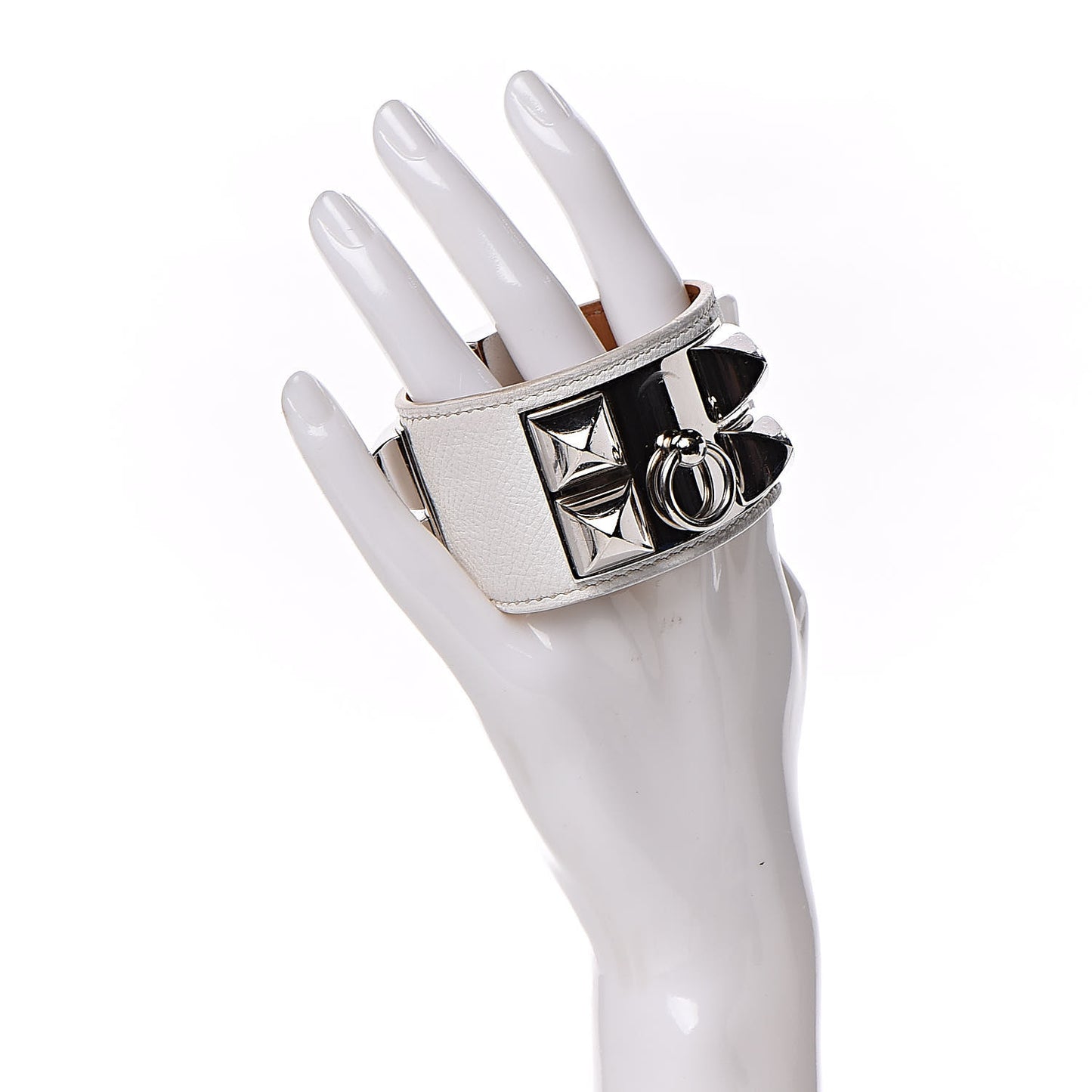Epsom Collier de Chien CDC Bracelet S White