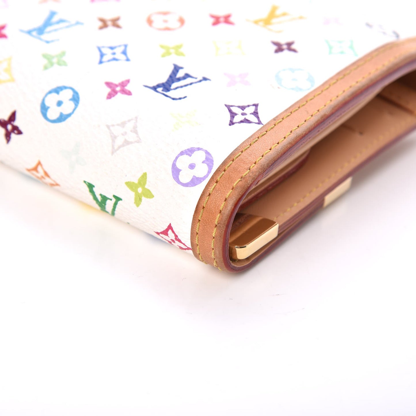 Monogram Multicolor Porte Tresor International Wallet White