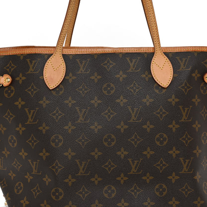 Louis Vuitton Monogram Neverfull MM 9 of 13