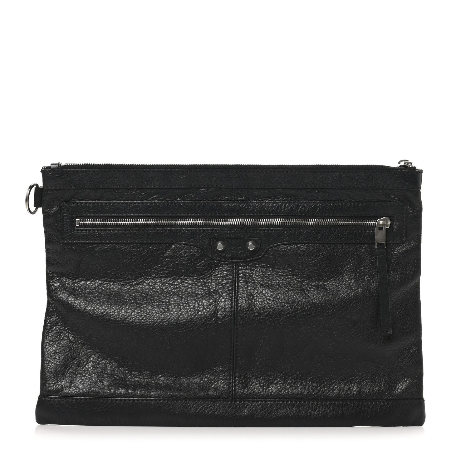 Agneau Arena Classic Hardware Large Clip Black