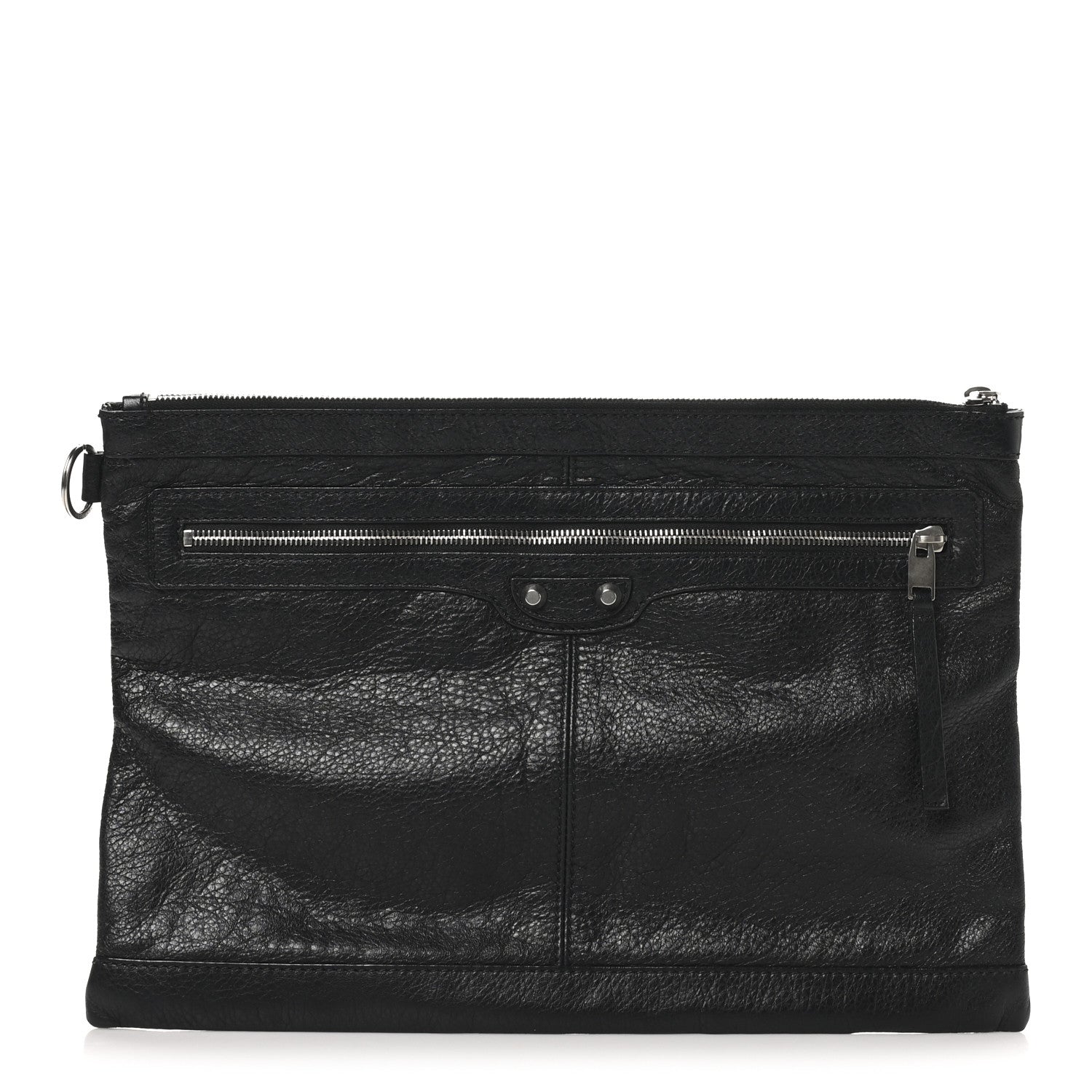 Balenciaga Agneau Arena Classic Hardware Large Clip Black 1 of 8