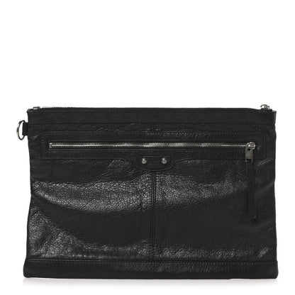 Balenciaga Agneau Arena Classic Hardware Large Clip Black 1 of 8