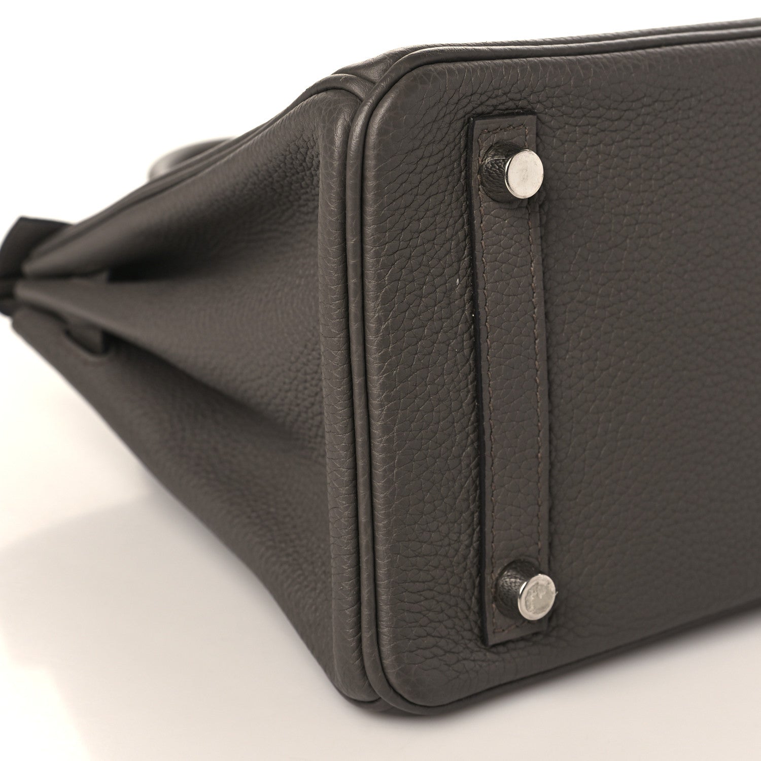 Hermes Togo Birkin 25 Etain 7 of 12