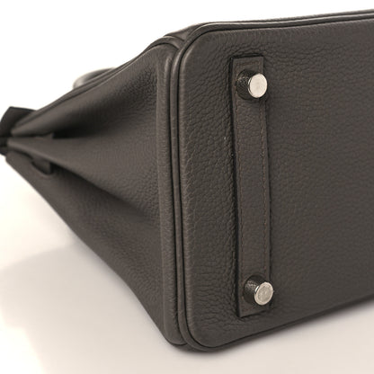 Hermes Togo Birkin 25 Etain 7 of 12