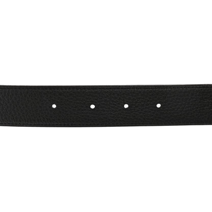 Hermes Togo Chaine D'Ancre Belt 95 38 Black 3 of 6