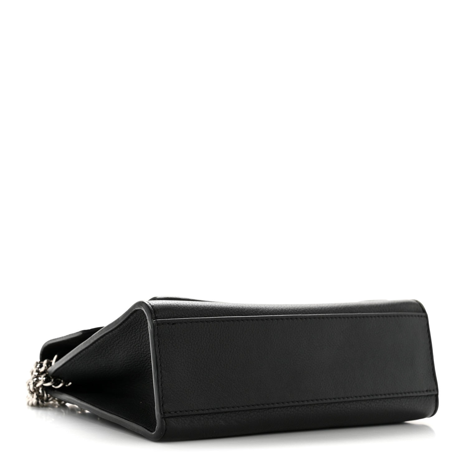 Louis Vuitton Soft Calfskin My Lockme Chain Bag BB Black 4 of 16