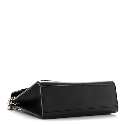 Louis Vuitton Soft Calfskin My Lockme Chain Bag BB Black 4 of 16