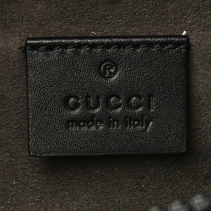 Gucci GG Supreme Monogram Belt Bag Black 6 of 12