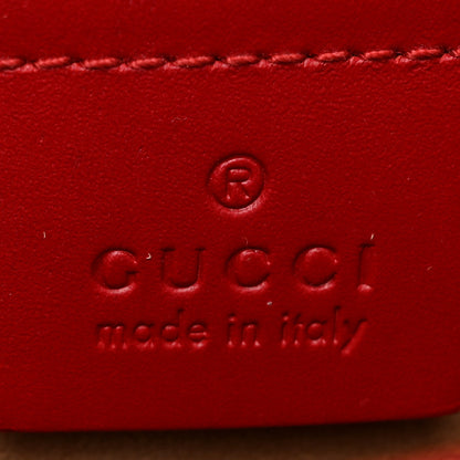 Gucci Calfskin Small Sylvie Shoulder Bag Hibiscus Red 6 of 12