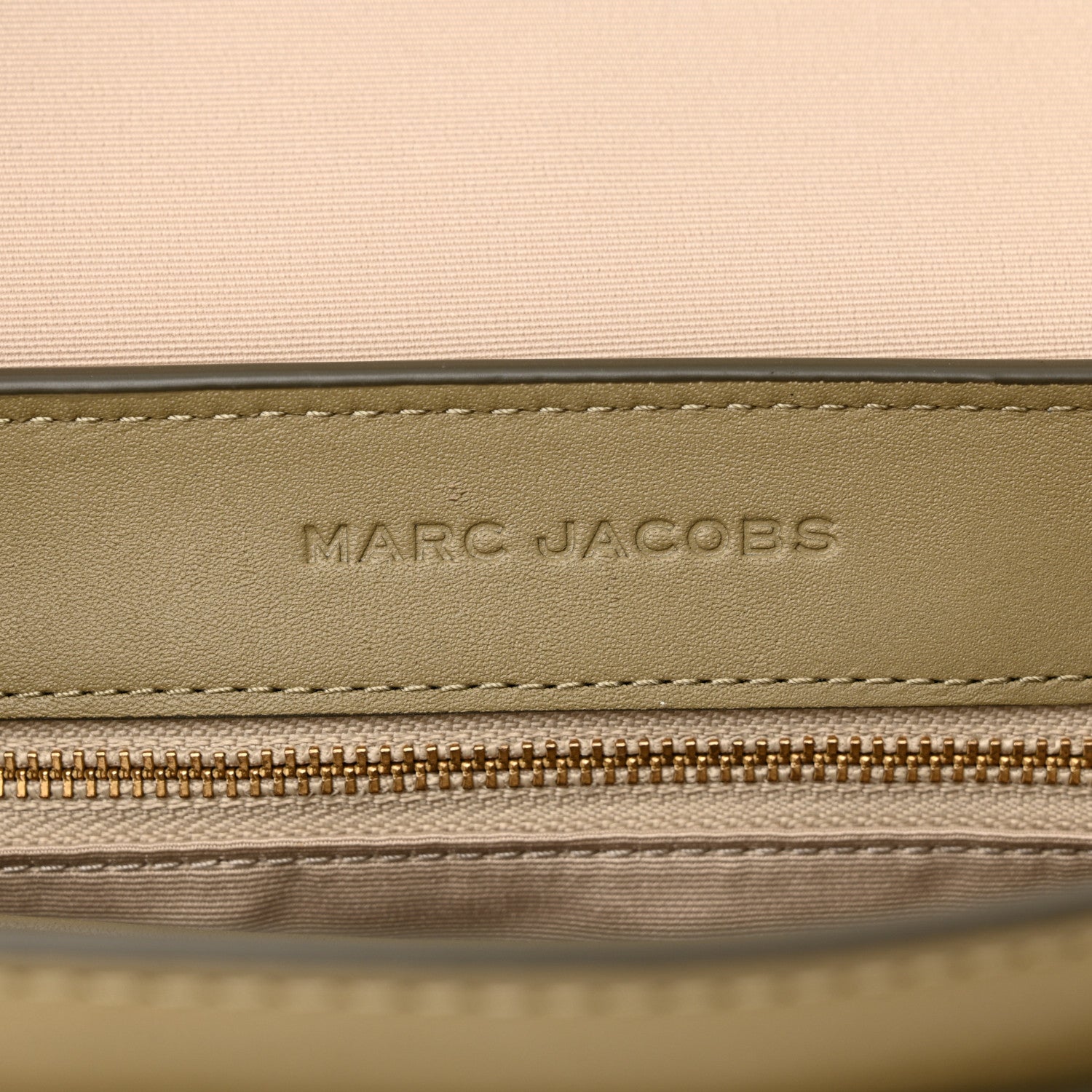 Marc Jacobs Calfskin Large The Covered J Marc Saddle Light Moss 6 of 11