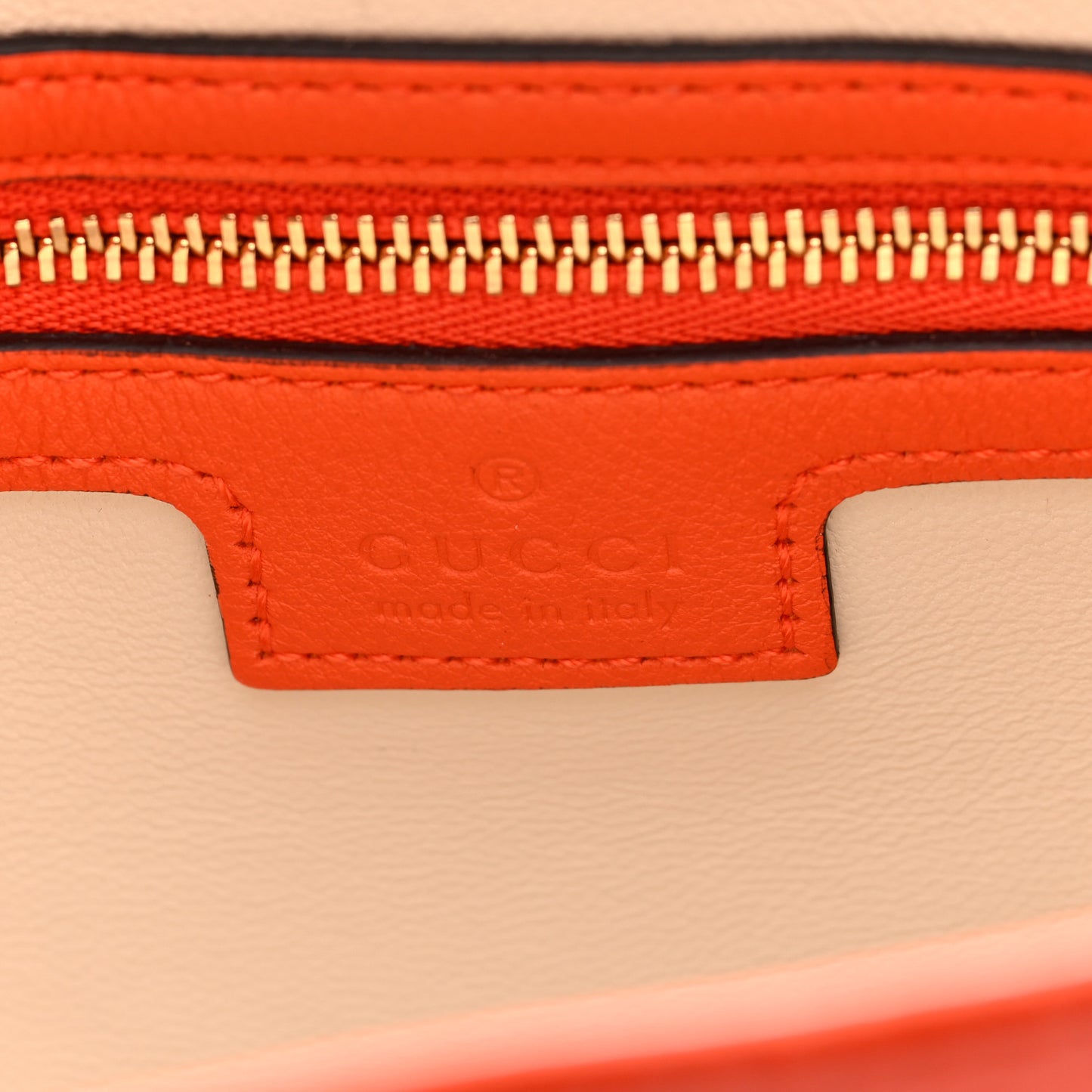Patent Calfskin Small Jackie Shoulder Bag Orange