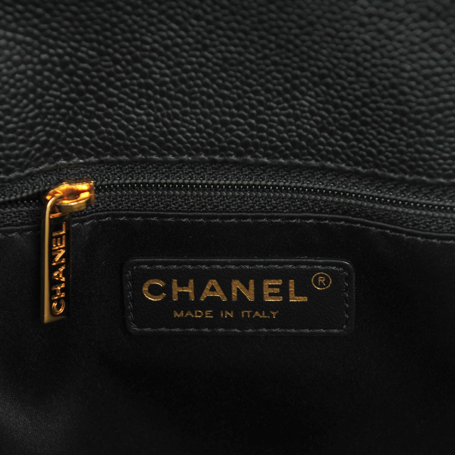 Chanel Caviar Quilted Grand Shopping Tote GST Black 6 of 7